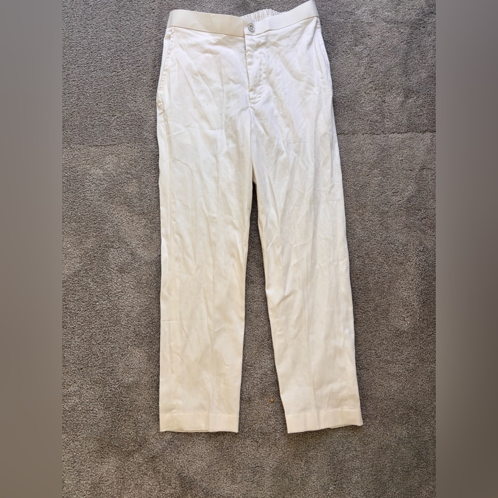 Men's Classic White Pants